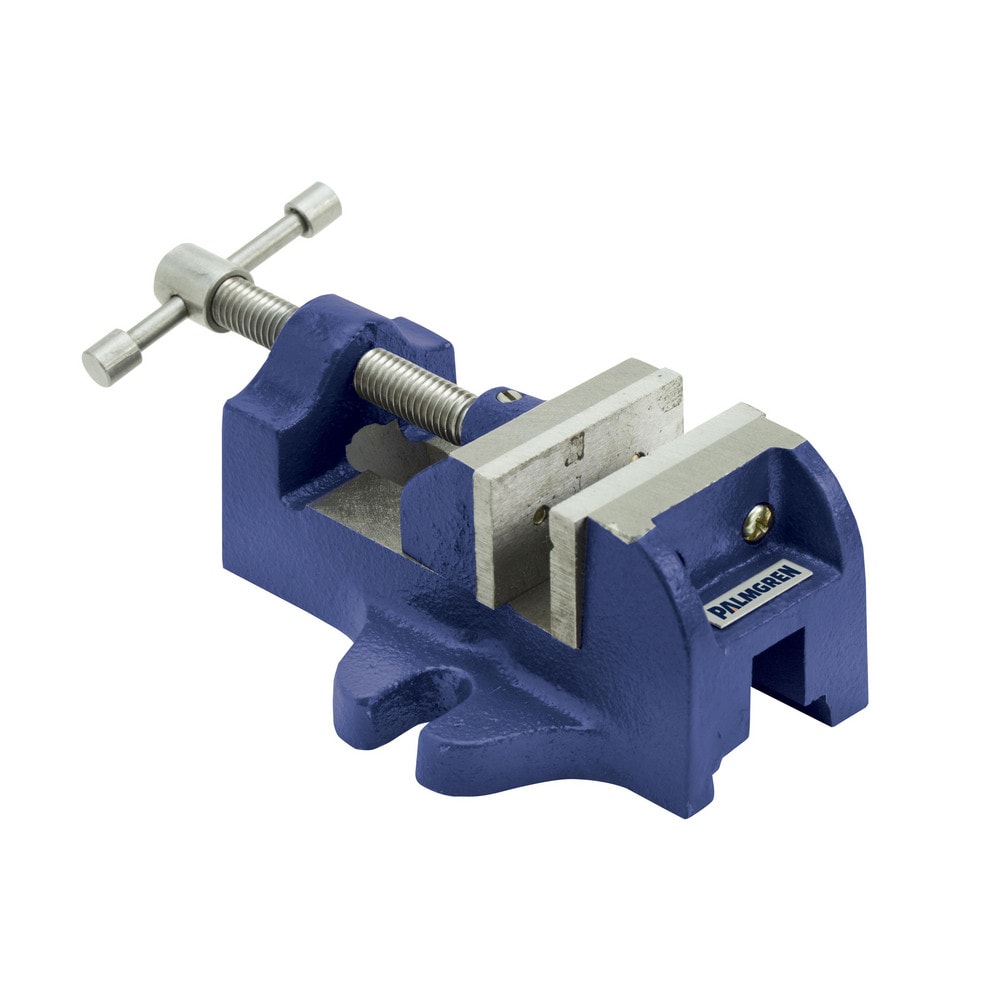 1-1/2" Jaw Opening Capacity x 1" Throat Depth, Horizontal Drill Press Vise