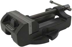 Machine Vise: 6" Jaw Width, 6" Jaw Opening, Horizontal, Stationary Base