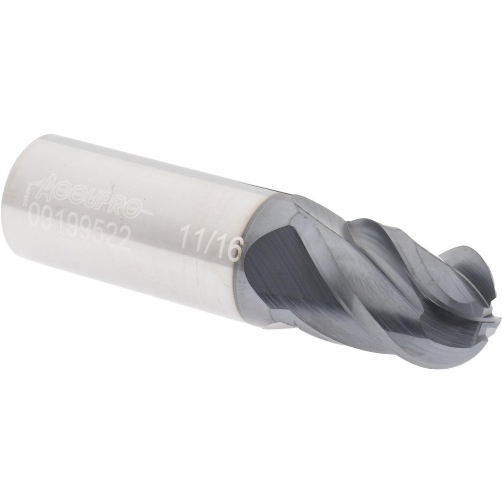MASPRO　FUBCAW35 Accupro - Ball End Mill: 11/16