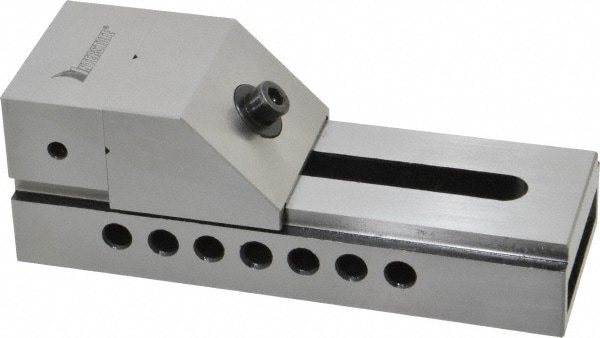 2-1/2" Jaw Width, 3-3/8" Jaw Opening Capacity, 1-1/4" Jaw Height, Toolmaker's Vise