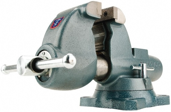 Wilton - Bench & Pipe Combination Vise: 6″ Jaw Width, 6″ Jaw Opening,  3-1/2″ Throat Depth - 09794272 - MSC Industrial Supply