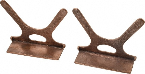 3-1/2" Jaw Width, Copper, Vise Jaw Cap