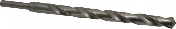 Michigan Drill 212X 25/32 Reduced Shank Drill Bit: 25/32 Dia, 1/2 Shank Dia, 118 0, High Speed Steel Image