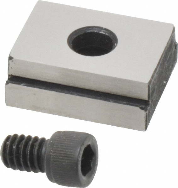 Kurt D50-33B 11/16" Base Width, 13/16" Slot Width, 1/4" Fastener Diam Compatibility, Step Fixture Key 