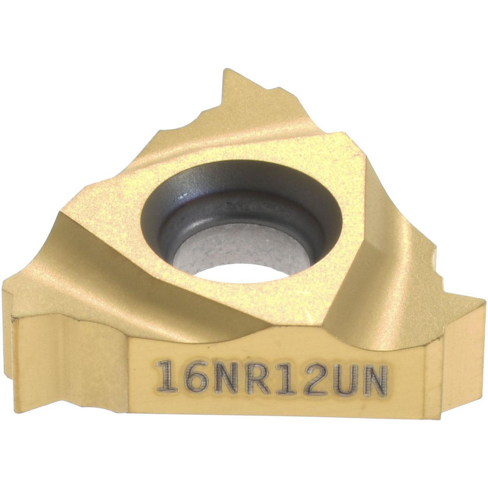 Laydown Threading Insert: 16NR12UNCP500, Solid Carbide