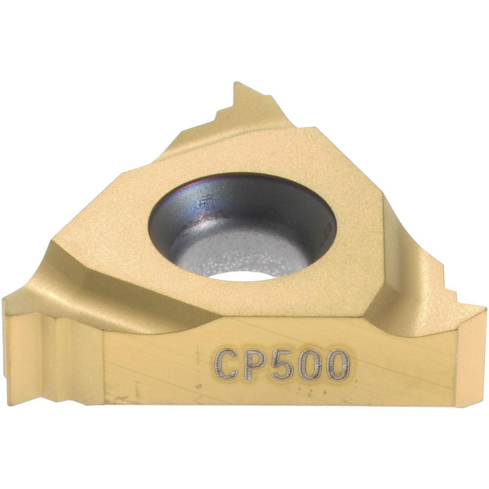 Laydown Threading Insert: 16NR16UN CP500, Solid Carbide