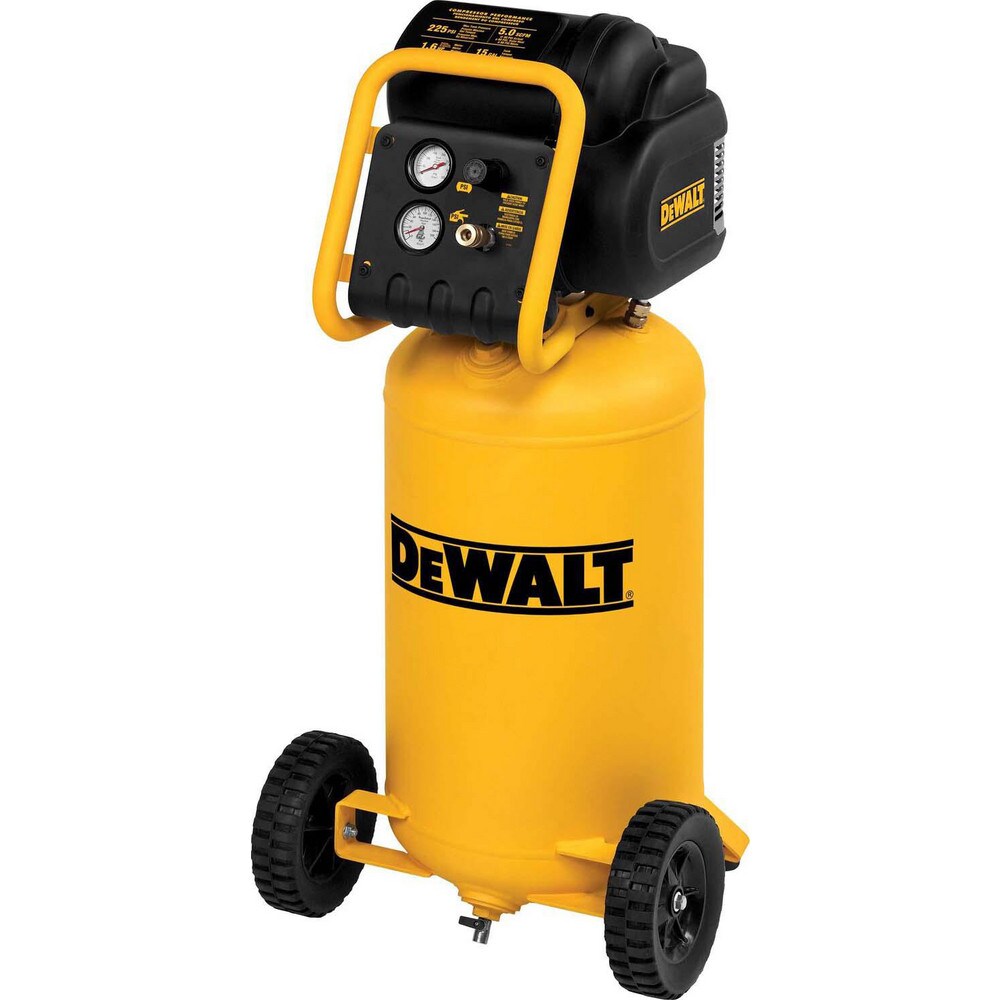 1.6 Running HP, 5.4 CFM at 90 psi Vertical Port Electric Compressor