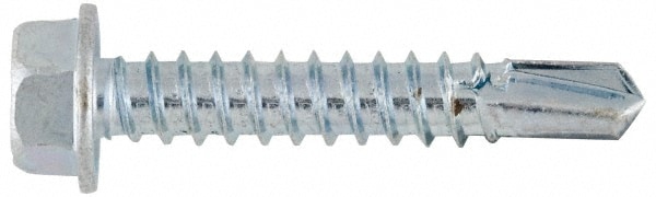 Value Collection R52000956 #10, Hex Washer Head, Hex Drive, 3" Length Under Head, #3 Point, Self Drilling Screw Image