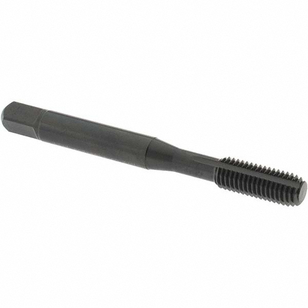 Thread Forming Tap: 1/4-28 UNF, Modified Bottoming Chamfer, Cobalt, Steam Oxide Finish