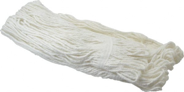 Wet Mop Loop: Clamp Jaw, X-Small, White Mop, Rayon