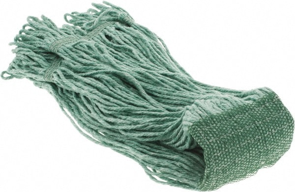 PRO-SOURCE 9246471 Wet Mop Loop: Clamp Jaw, X-Large, Green Mop, Blended Fiber Image