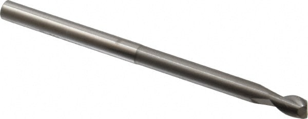 SGS 34640 Square End Mill: 1/4 Dia, 3/8 LOC, 1/4 Shank Dia, 4 OAL, 2 Flutes, Solid Carbide Image