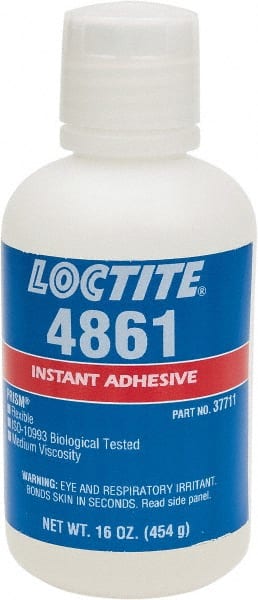 Adhesive Glue: 1 lb Bottle, Clear