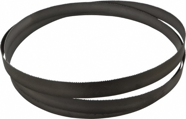 Welded Bandsaw Blade: 10' Long x 1" Wide x 10 to 14 TPI - Bi-Metal, Toothed, Milled & Variable Edge, Variable Pitch