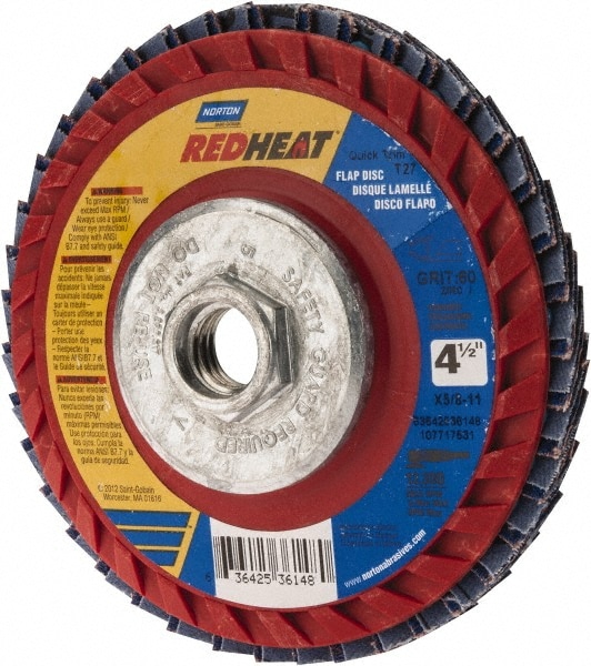 Norton Flap Disc 7/" X 5//8/"-11 80 Grit