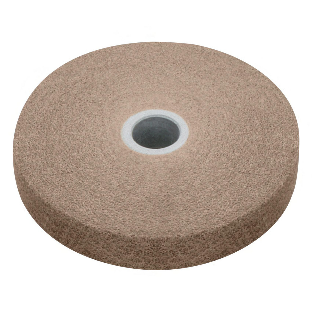 3M | Scotch-Brite™ Deburring Wheel: 6" Dia, 1/2" Face Width, 1" Hole, 8 Density, Aluminum Oxide - Coarse Grade, Unitized, Series XL-UW