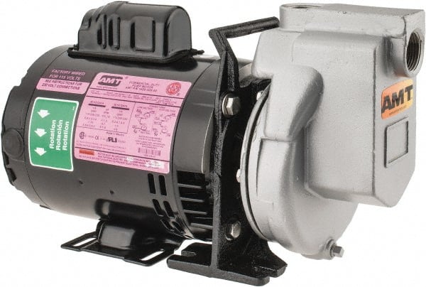 American Machine & Tool 4294-999-98 115/230 Volt, 1 Phase, 1/3 HP, Chemical Transfer Self Priming Centrifugal Pump 