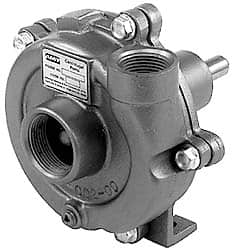 American Machine & Tool 3694-999-98 1-1/4 Inch Inlet, 1 Inch Outlet, Stainless Steel, Pedestal Mount Pump 