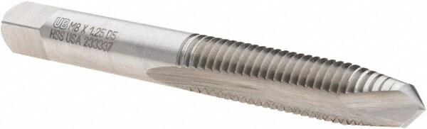 North American Tap Bright Finish Left Hand High Speed Steel 3//8 15841 24 Pitch Spiral Point