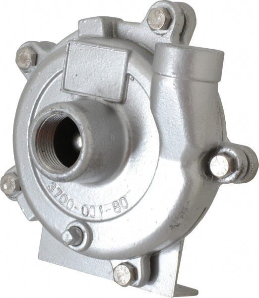 American Machine & Tool 3704-999-98 1 Inch Inlet, 3/4 Inch Outlet, Stainless Steel, Pedestal Mount Pump 