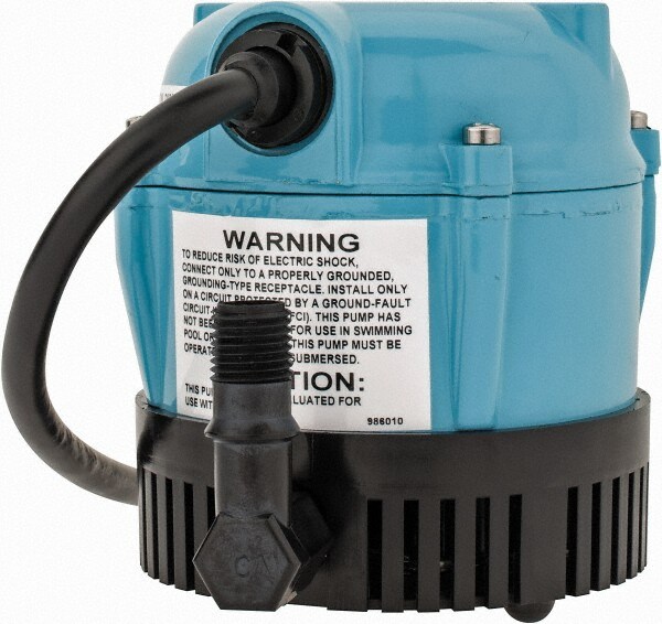 Submersible Pump: 1.1 Amp Rating