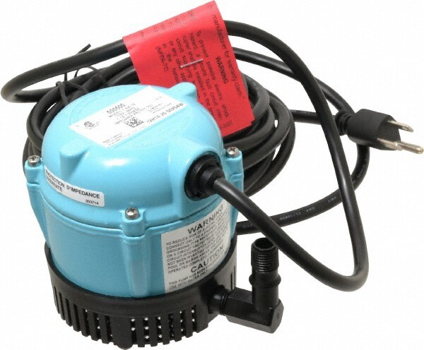 Submersible Pump: 1.1 Amp Rating