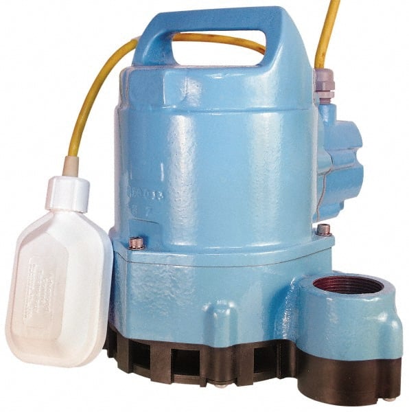 Little Giant Pumps 511710 Effluent Pump: Integral Mechanical Float, 1/2 hp, 10.5A, 115V 