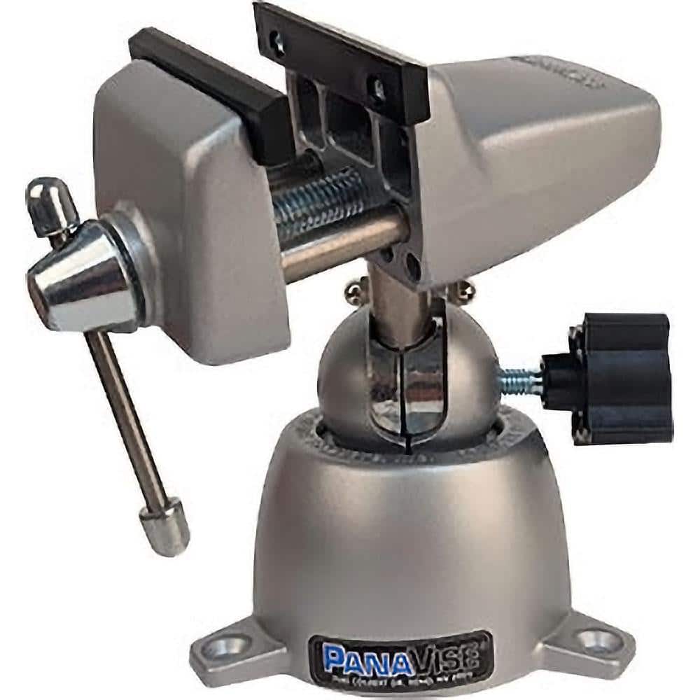 Panavise 301 Modular Vise: 2-1/2 Jaw Width, 1/2 Jaw Height, 2.25 Max Jaw Capacity 