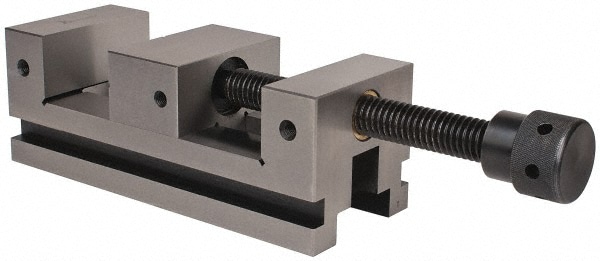 Value Collection 428-9040 3-7/8" Jaw Width, 4-3/4" Jaw Opening Capacity, 1-9/16" Jaw Height, Toolmakers Vise Image