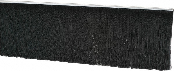 PRO-SOURCE MB401036-BG 1/2" Back Strip Brush Width, Metal Black Nylon Strip Brush Image