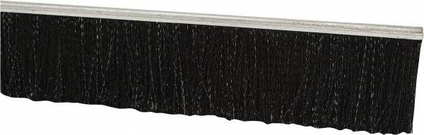 PRO-SOURCE MB400672-BG 1/2" Back Strip Brush Width, Metal Black Nylon Strip Brush Image