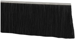 PRO-SOURCE MB701636-BG 5/16" Back Strip Brush Width, Metal Black Nylon Strip Brush Image