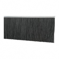 PRO-SOURCE MB701672-BG 5/16" Back Strip Brush Width, Metal Black Nylon Strip Brush Image