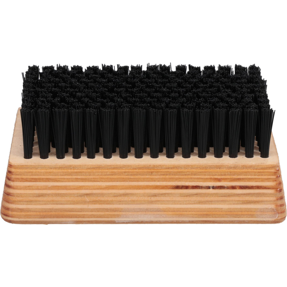 Cleaning & Finishing Brush: 4-1/4" Brush Length, 2-1/2" Brush Width, Synthetic Bristles