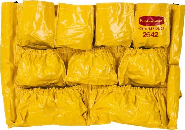 Rubbermaid FG264200YEL 32 & 40 Gal Plastic Caddy Bag 
