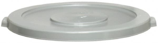 Flat Lid: Round, For 32 gal Trash Can