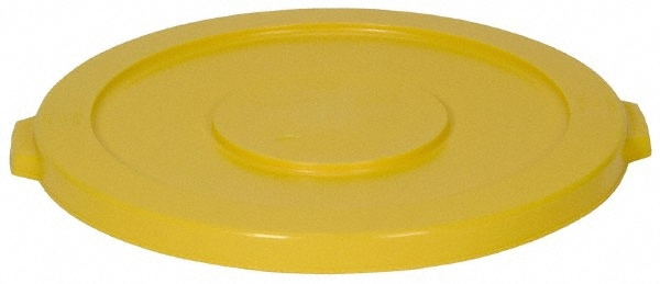 Flat Lid: Round, For 32 gal Trash Can