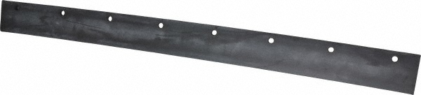 Squeegee Blade: 24" Blade Width, Rubber Blade