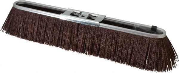 Bruske Products 2172 Push Broom: 18" Wide, Polypropylene Bristle 