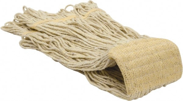 Wet Mop Loop: Clamp Jaw, Large, Yellow Mop, Rayon