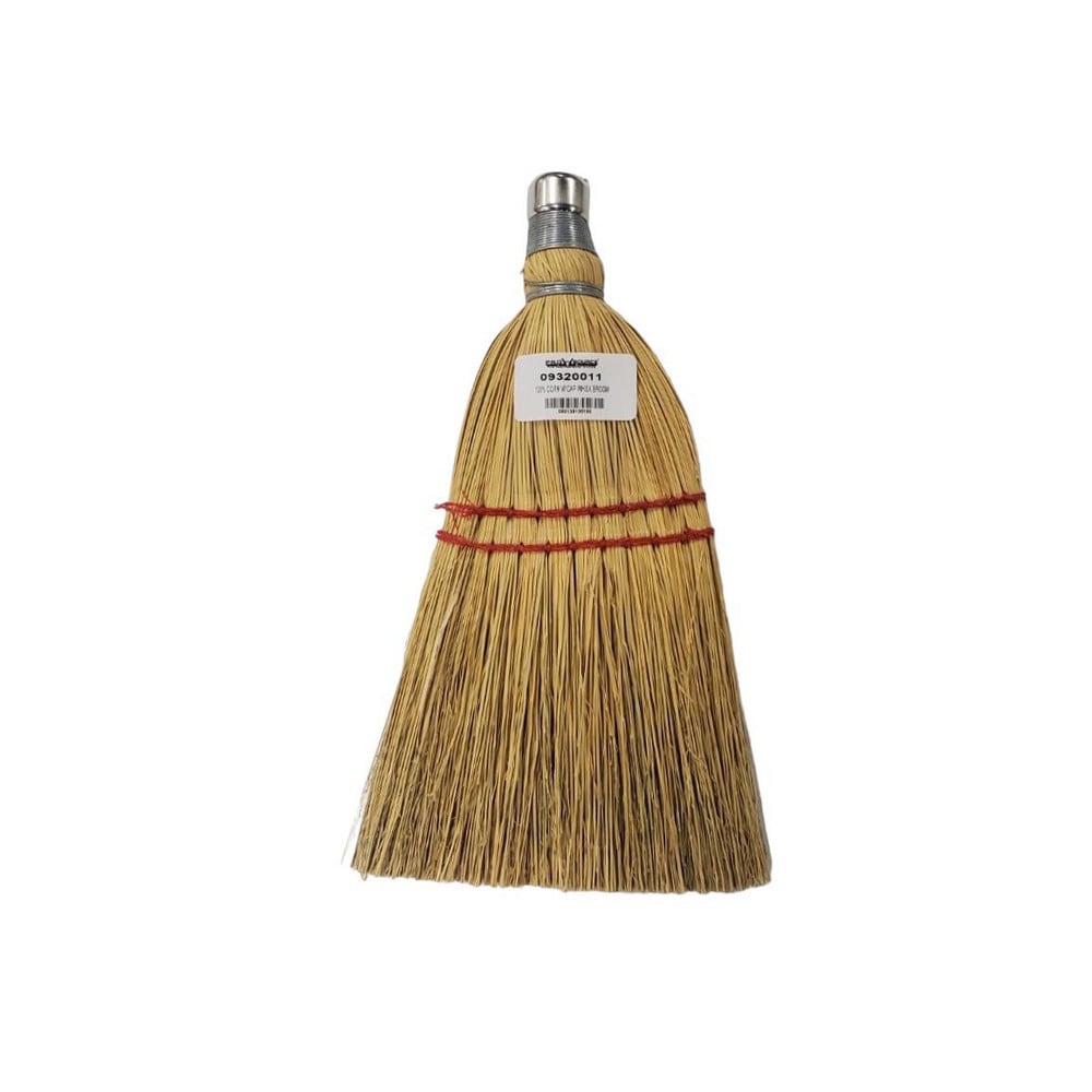 13" OAL Corn Bristle Whisk Broom