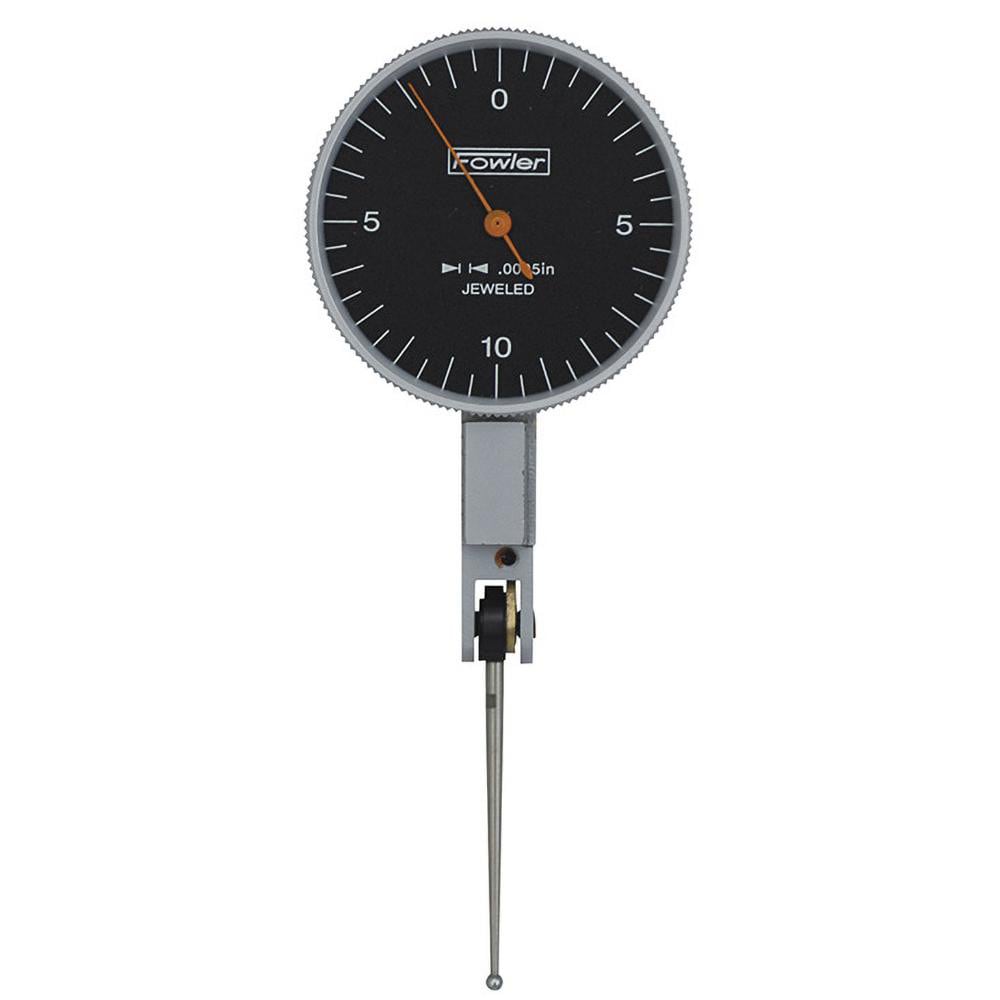 FOWLER 52-562-784 Dial Test Indicators: 0.02 Max, 0-10-0, 0.0005" Accuracy, Horizontal Image