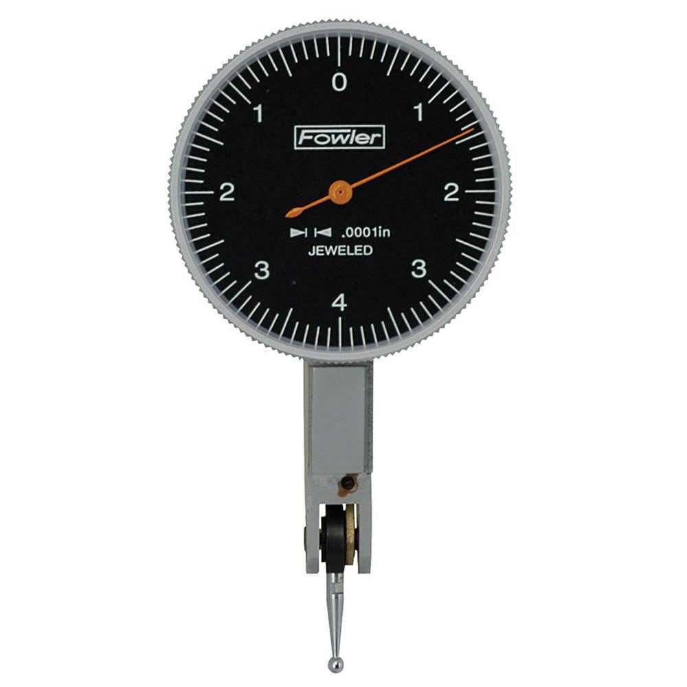 FOWLER 52-563-772 Dial Test Indicators: 0.008 Max, 0-5-0, 0.00015" Accuracy, Horizontal Image