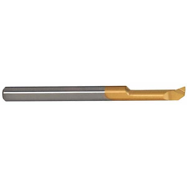 Carmex MPR4R0.2L15 Profile Boring Bar: 0.16" Min Bore, 0.59" Max Depth, Right Hand Cut, Solid Carbide 