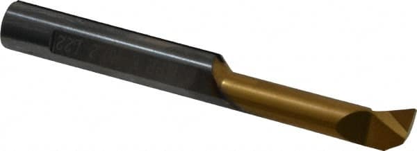 Carmex MPR6R0.2L22 Profile Boring Bar: 0.24" Min Bore, 0.87" Max Depth, Right Hand Cut, Solid Carbide 