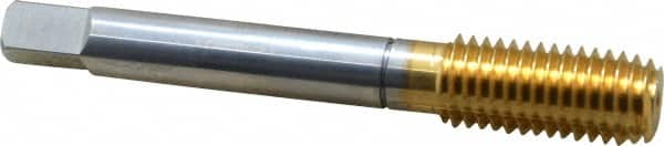 Balax 18946-00T Thread Forming Tap: Metric Coarse, 4H Class of Fit, Bottoming, High Speed Steel, TiN Finish 