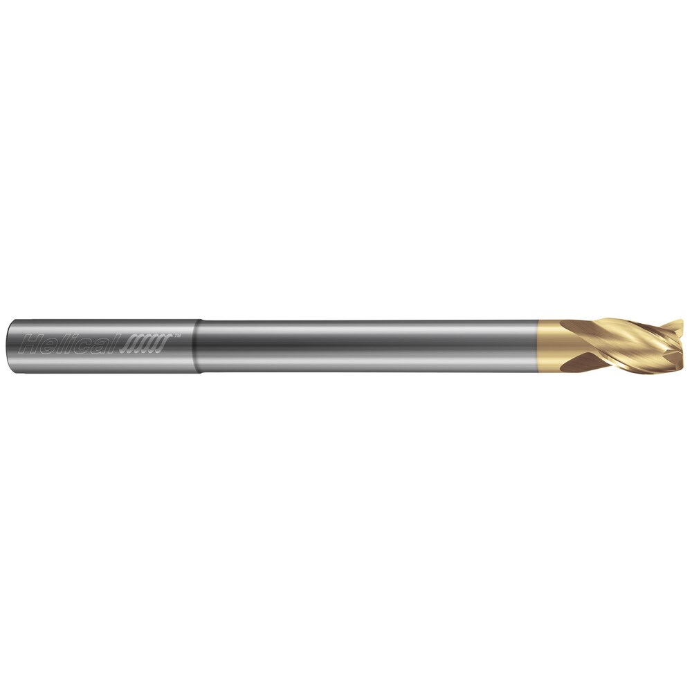 Helical Solutions - Corner Radius End Mill: 1/8" Dia, 5/32" LOC, 0.03