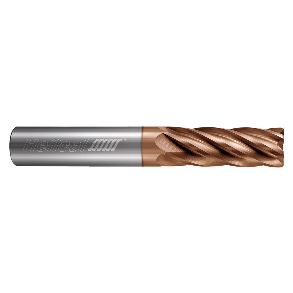 Helical Solutions - Corner Radius End Mill: 1/2