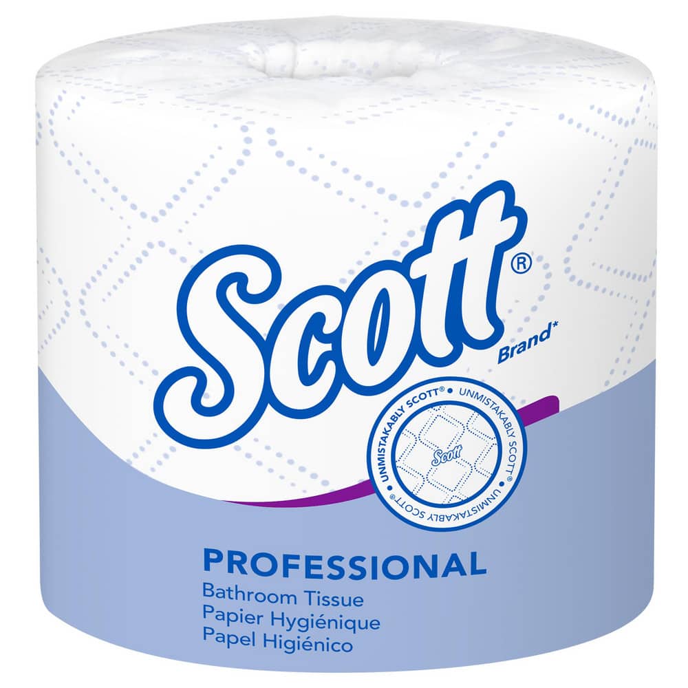 Scott Essential Professional Standard Roll Bathroom Tissue (04460), 2-ply, White