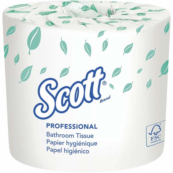 Professional Standard Roll Bathroom Tissue, White